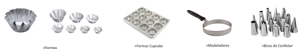 UTENSÍLIOS LINHA CONFEITEIROS